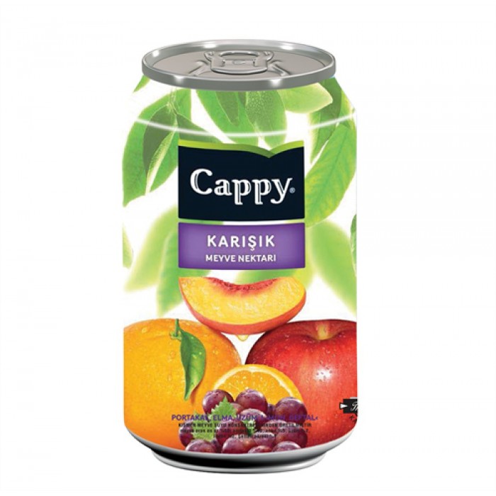 Cappy Meyve Suyu Karışık Meyve Aromalı 330 ml 12 Adet